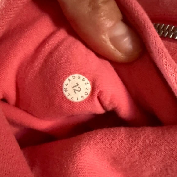 Lululemon Scuba Hoodie *Light Cotton Fleece Flash Light Tone Size 12 MSRP $128 - Picture 6 of 6